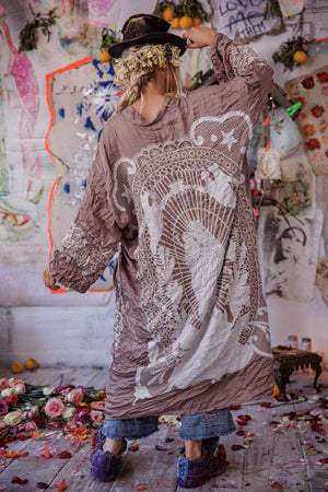 Magnolia Pearl Kimono Pearl 505 Applique Blessed