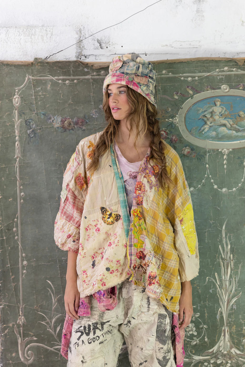 Magnolia Pearl JACKET 798-MADAP-OS Patchwork Beatix Kimono – Nikko Blu ...