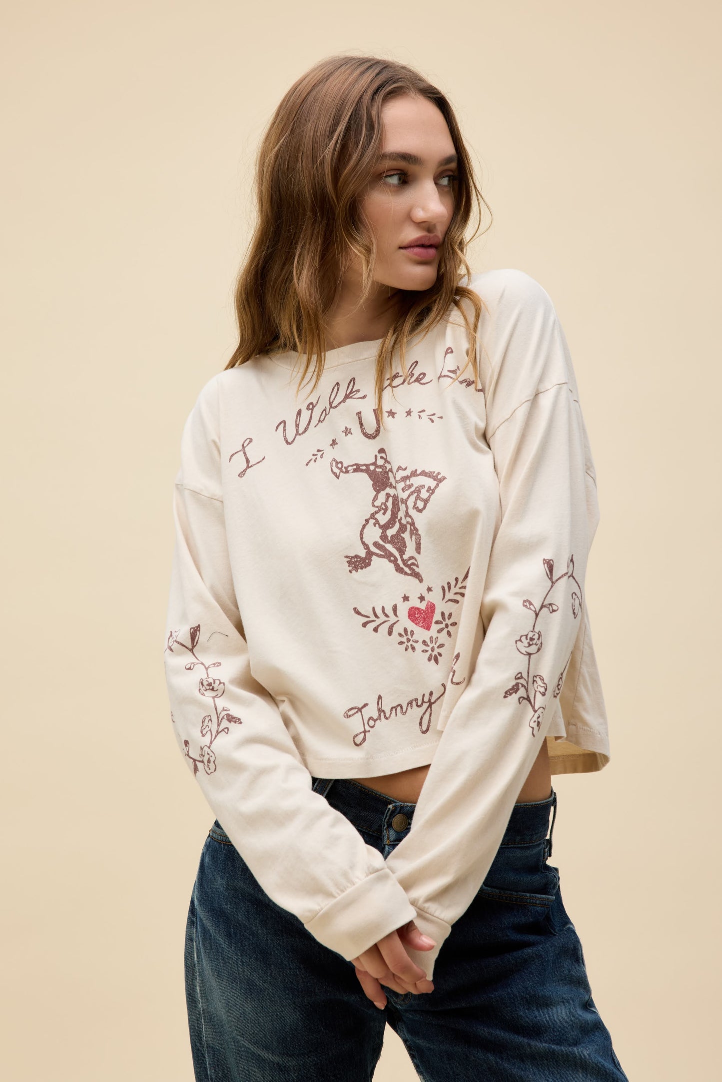 Johnny Cash Walk The Line Meet & Greet Long Sleeve