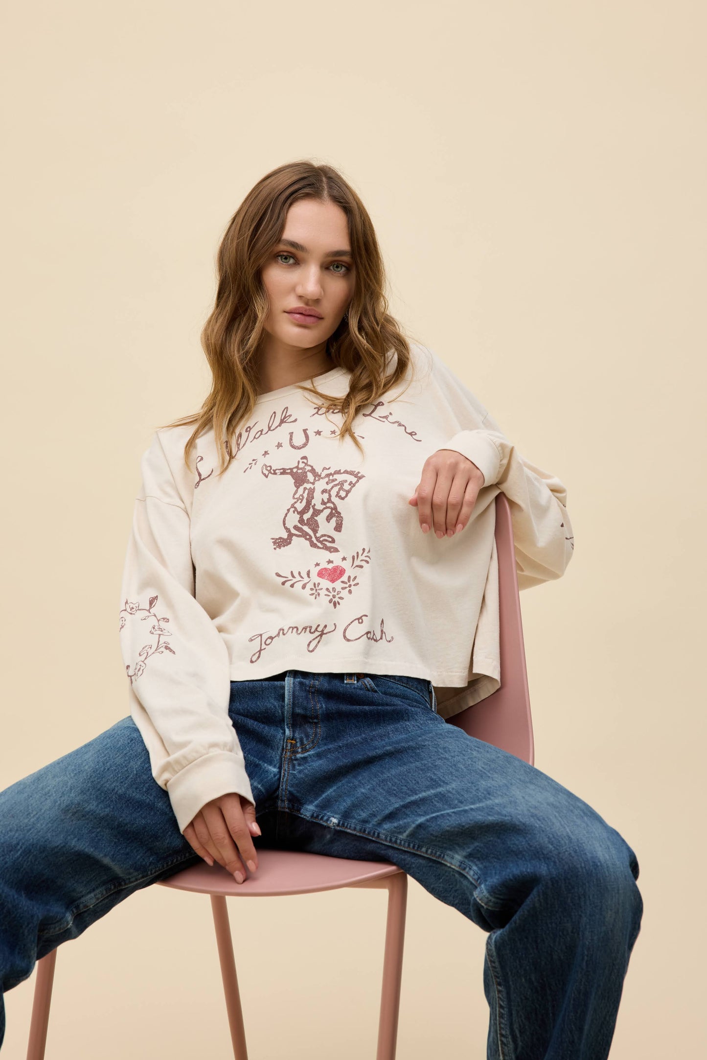 Johnny Cash Walk The Line Meet & Greet Long Sleeve