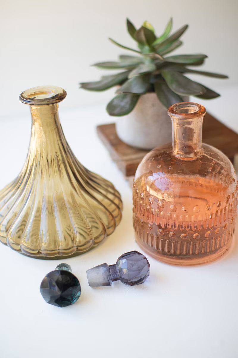 Kalalou set of 2 decanters
