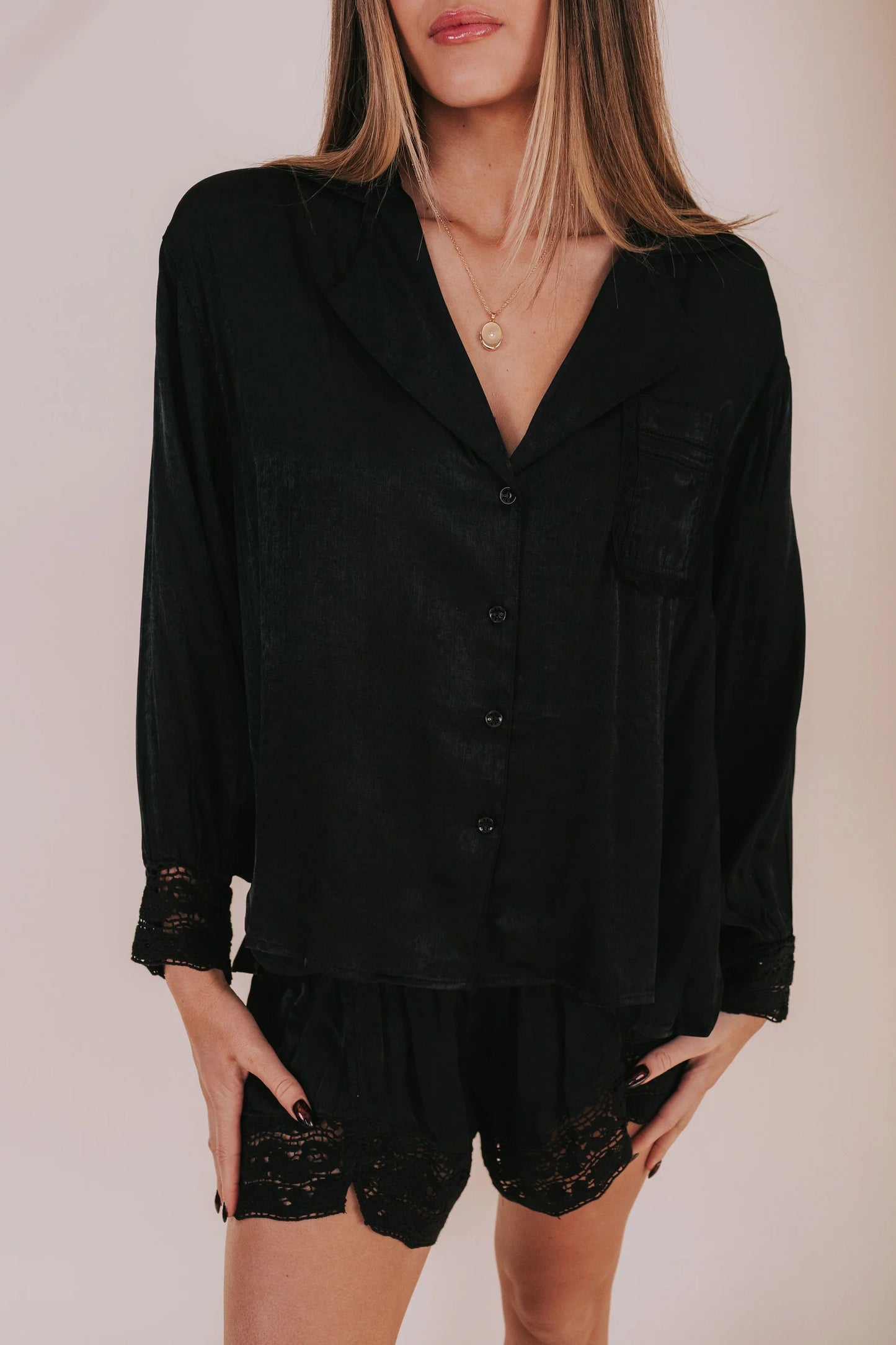 FREE PEOPLE - Midnight Muse Sleep Shirt