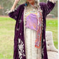 Moonlight Walk Velvet Duster