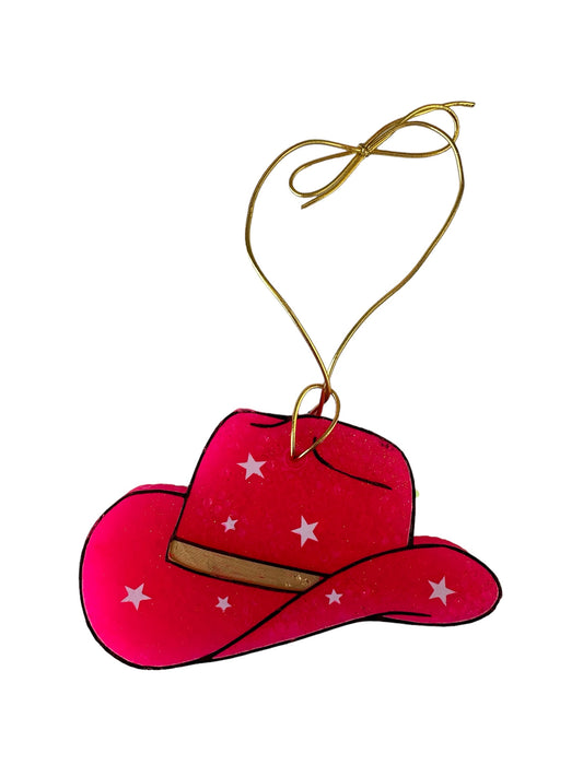 Air Freshners  Pink Cowboy Hat