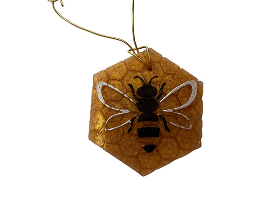 Air Freshners Bee (gold with black)