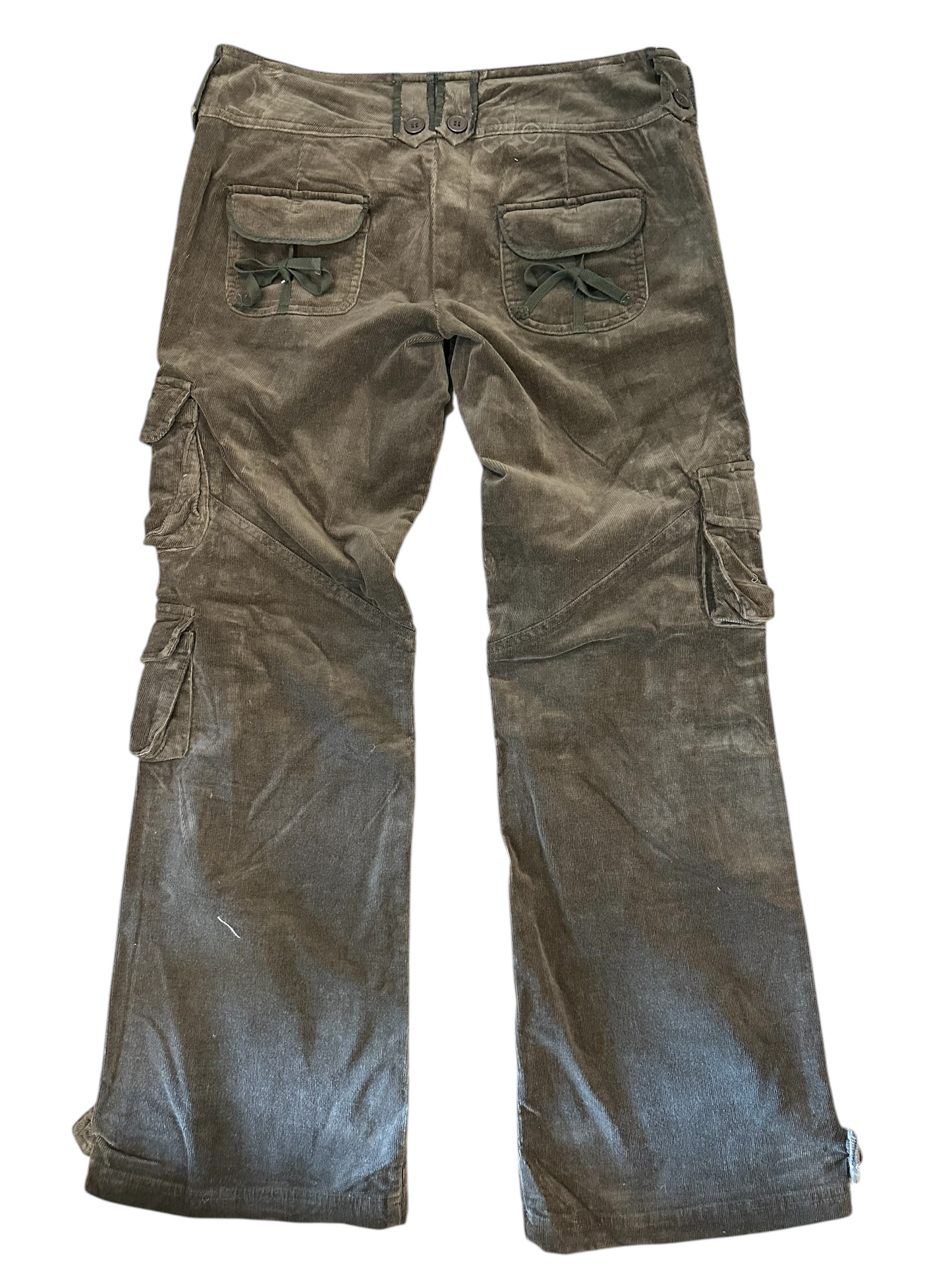 Boot cut Corduroy Pants Sage Green