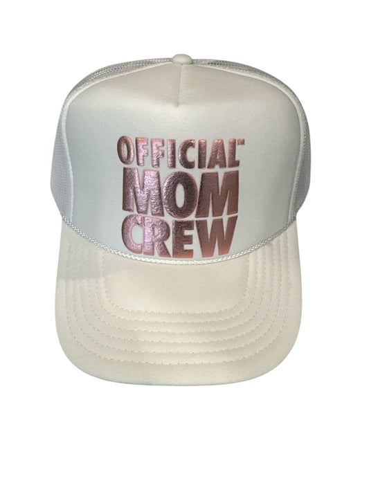 Official Mom Crew Trucker Hat