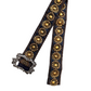 POL Navy studded belt