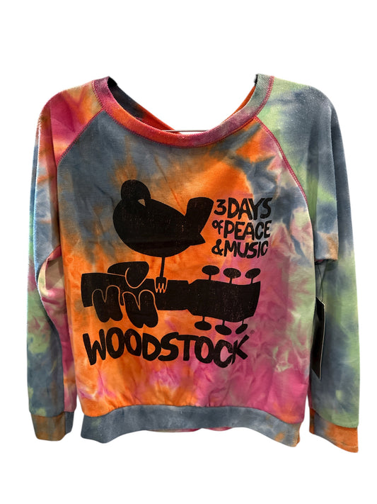 Tie Dye Woodstock Poster Art Pullover