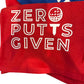 Funny Golf Towels Red / Zero Putts Given