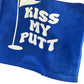 Funny Golf Towels  Royal Blue / Kiss My Putt