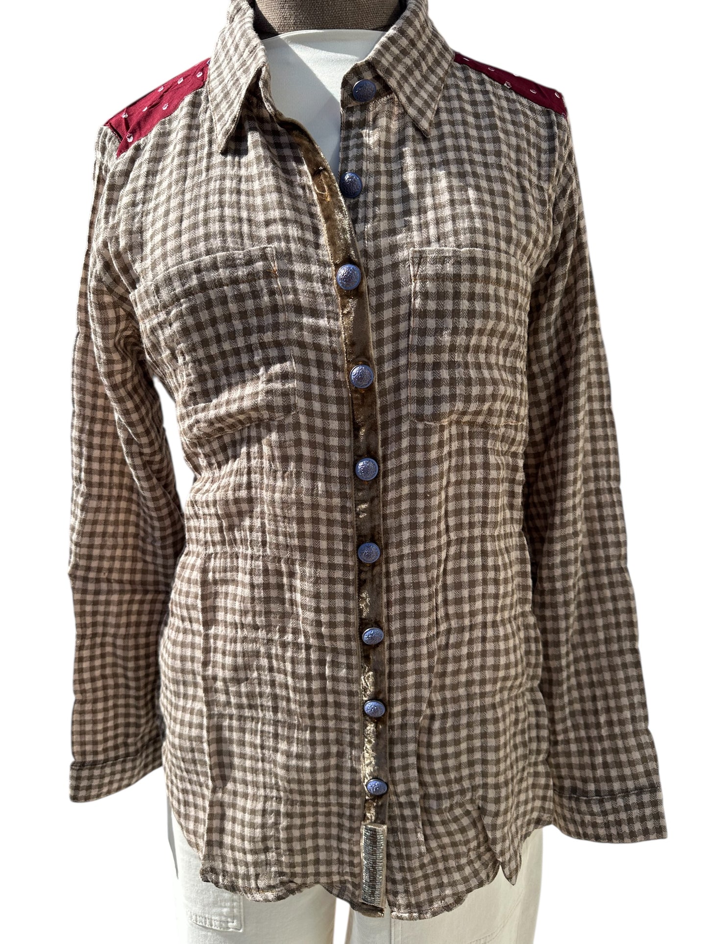 Arrata Selena Shirt - Taupe