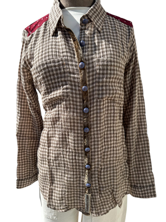 Arrata Selena Shirt - Taupe