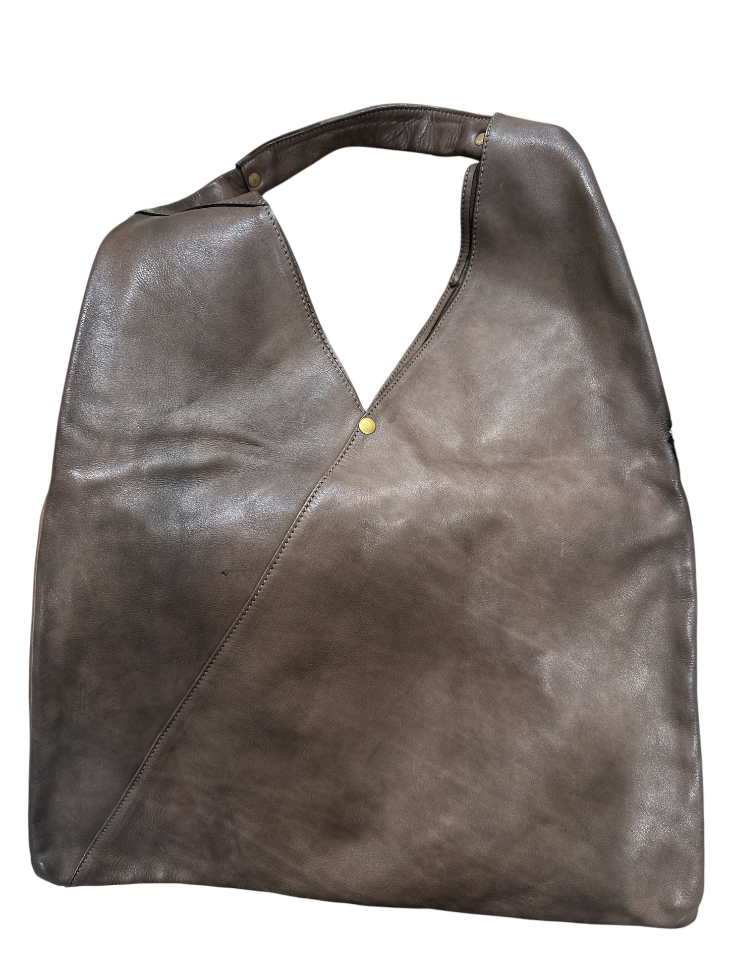 Leather Tote Handbag Milio Milano