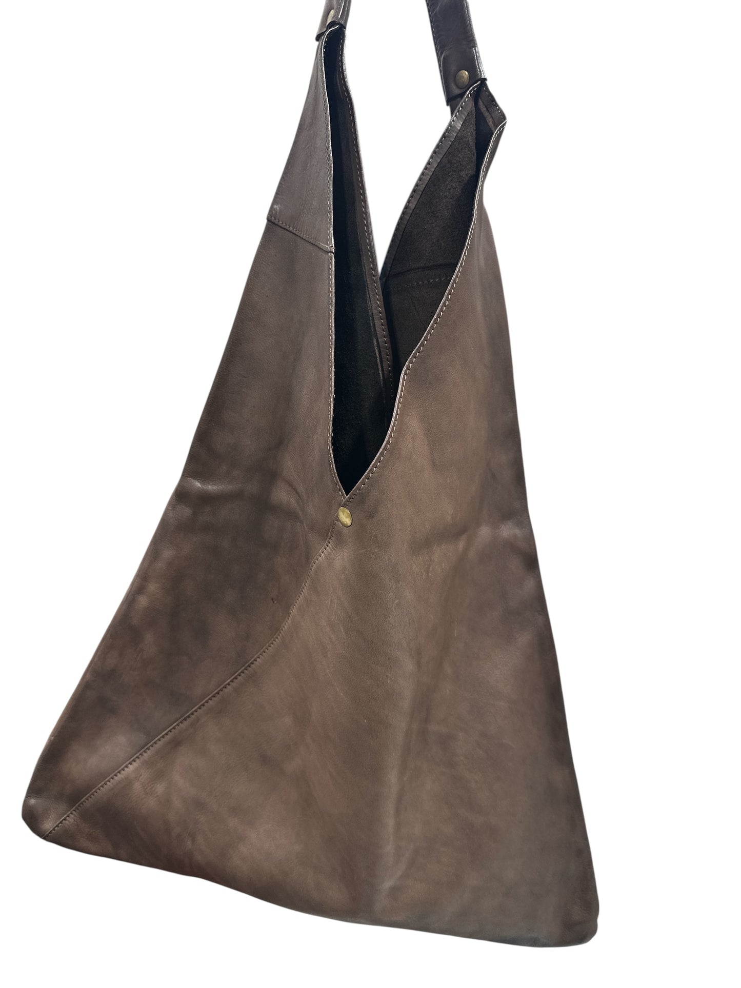Leather Tote Handbag Milio Milano