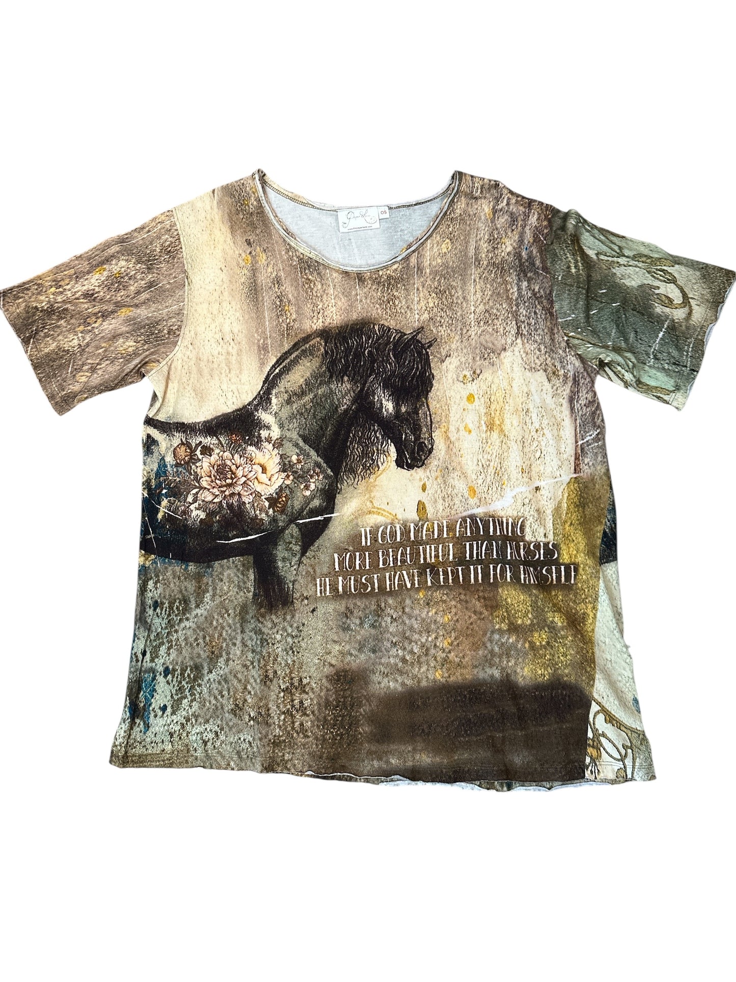 Paper Lace Horse Tee