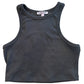 Signature 8 cropped ribbed tank