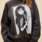 Stevie Nicks Orchid Bouquet Vintage Raglan Sweatshirt