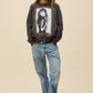 Stevie Nicks Orchid Bouquet Vintage Raglan Sweatshirt