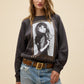 Stevie Nicks Orchid Bouquet Vintage Raglan Sweatshirt