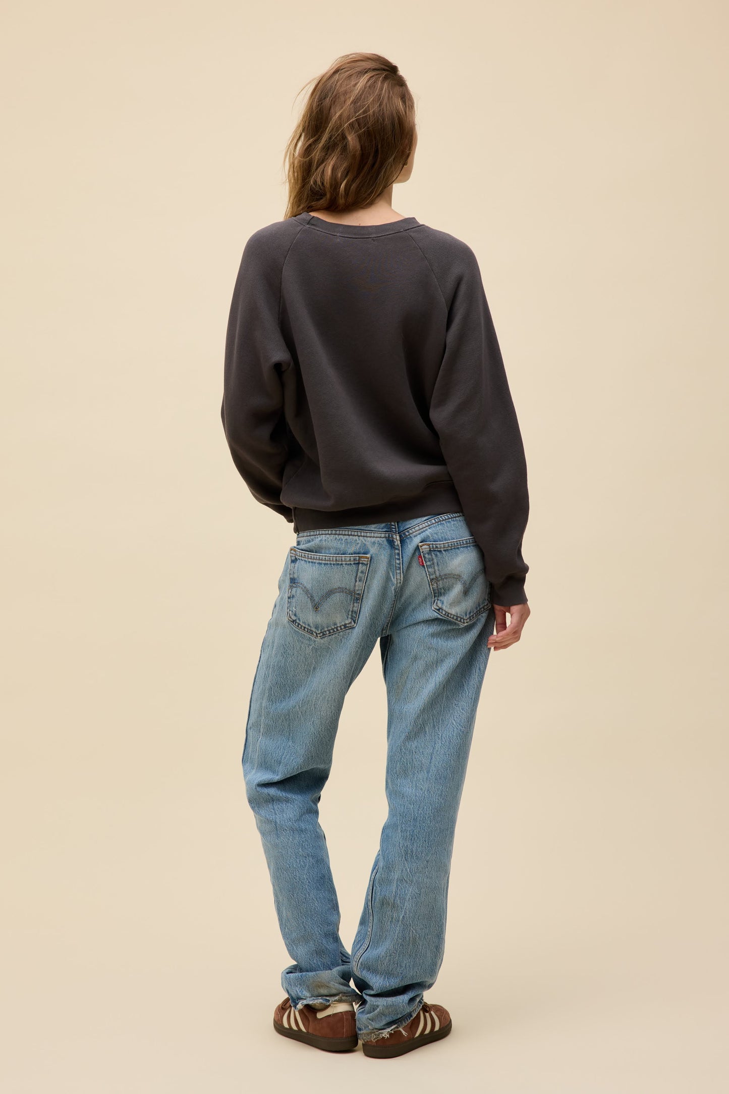 Stevie Nicks Orchid Bouquet Vintage Raglan Sweatshirt