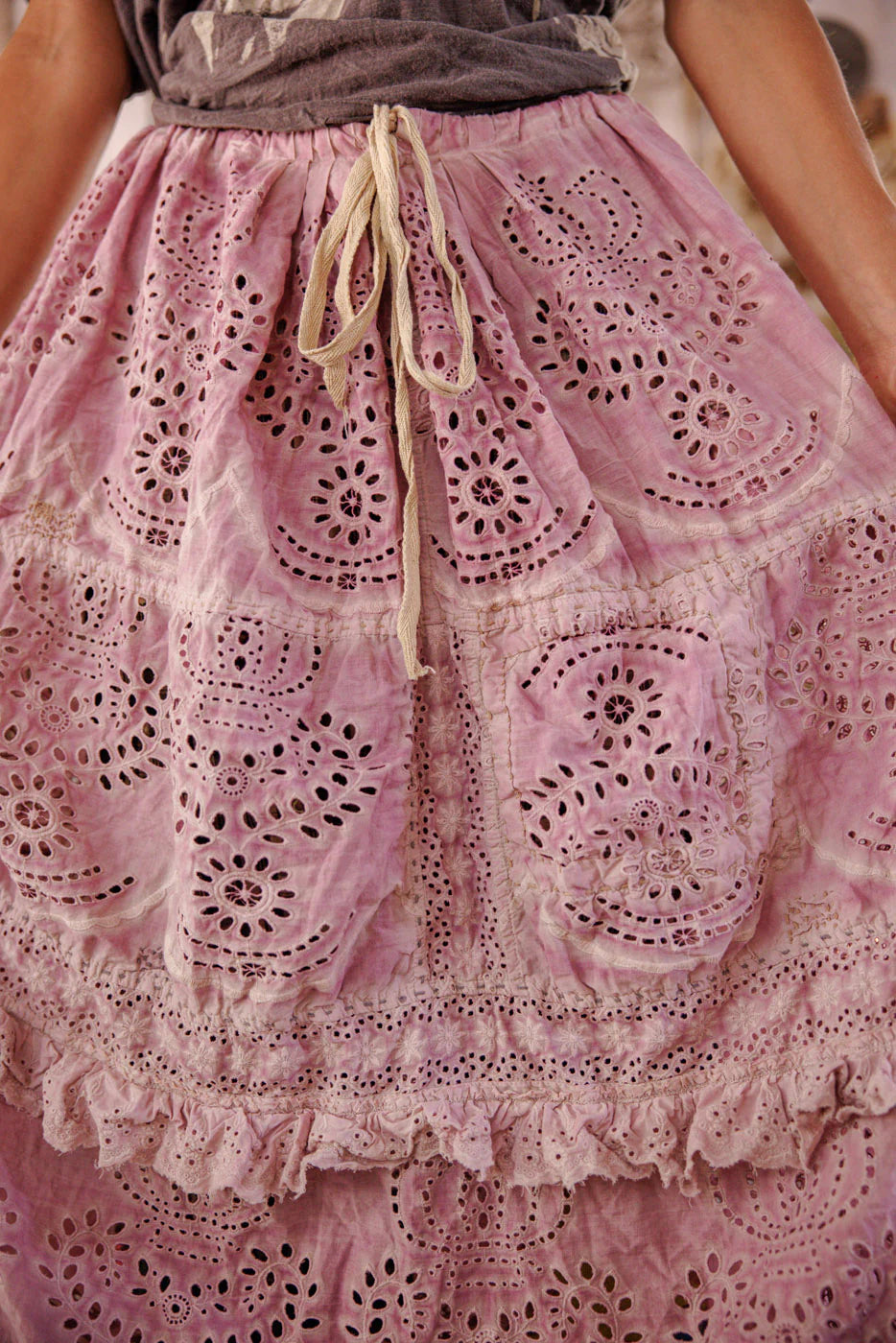 Magnolia Pearl Skirt 220  Eyelet Pissarro Skirt