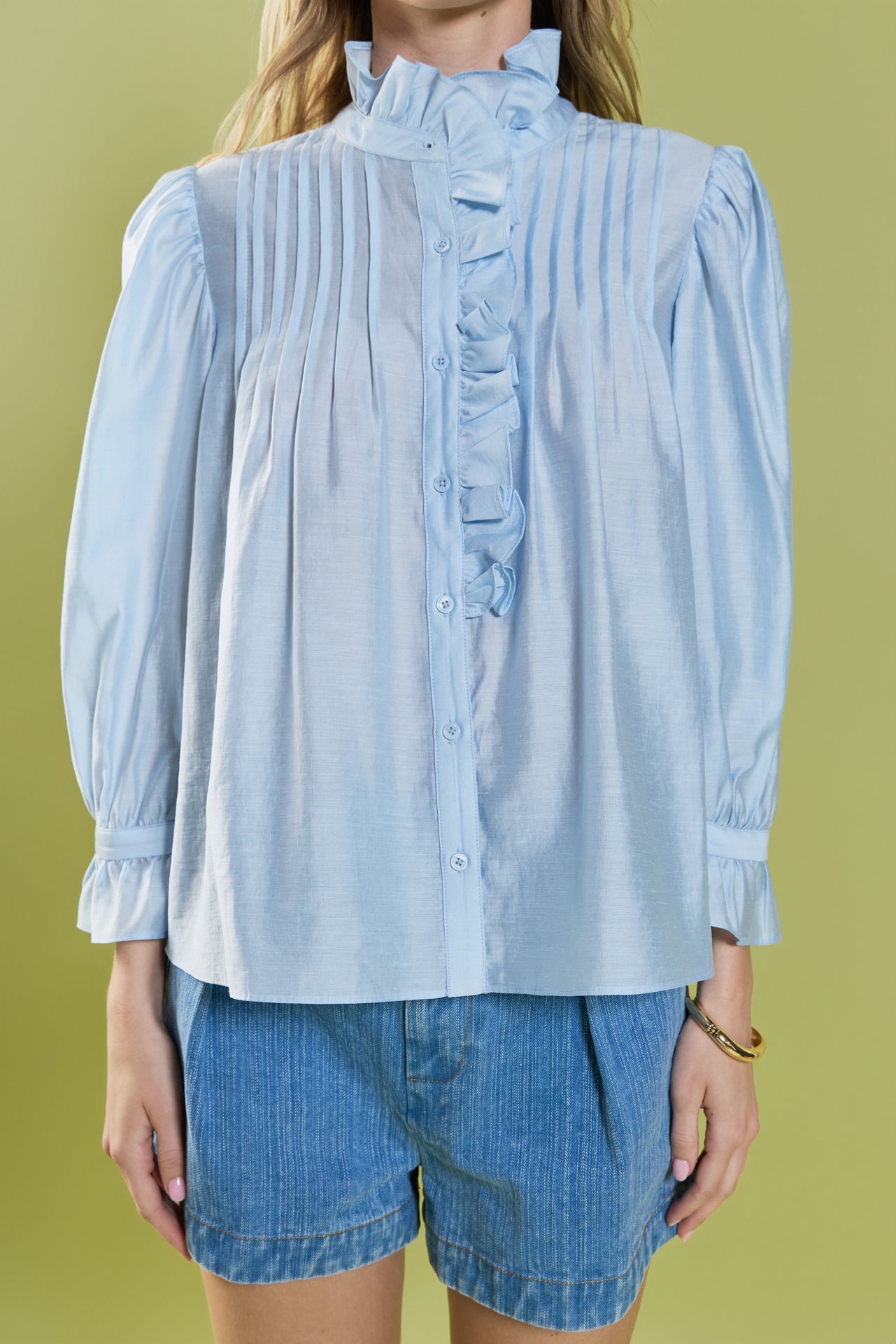 Ruffle Detailed Blouse