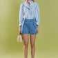Ruffle Detailed Blouse
