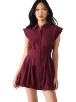 Steve Madden Dyanne Dress-Wine