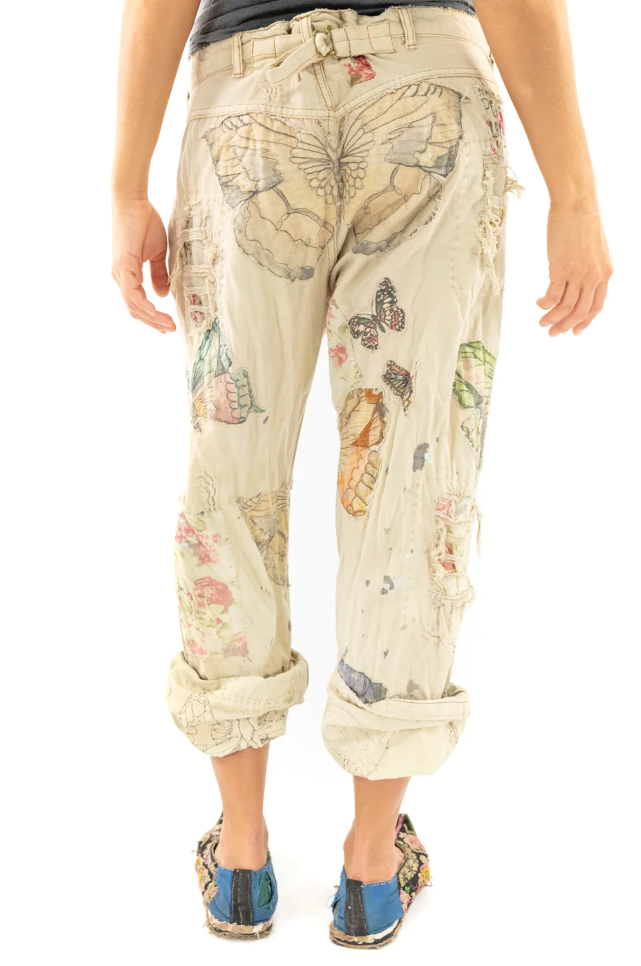 Magnolia Pearl PANTS 385-MRPSA-OS  Butterfly Ranchero Denims