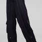Chaser Silky Stretch Woven Billyy Trousers Shadow