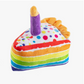 Birthday Cake Slice Squeaker Toy Pop