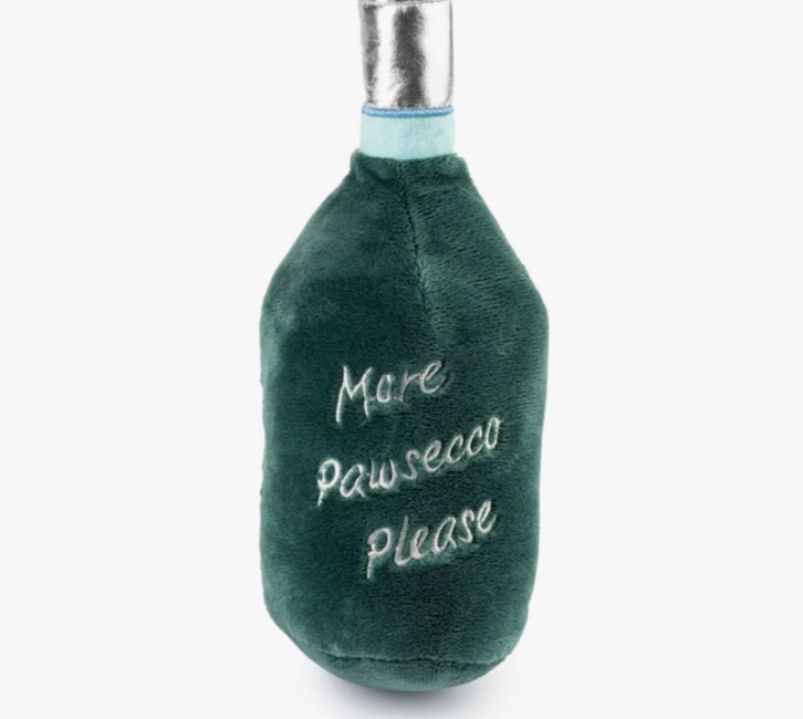 Labarka Pawsecco Squeaker Dog Toy