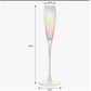 Parisian Iridescent Champagne Flutes