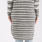 Room 34 Black and White Striped Cardigan