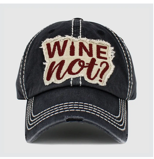 Wine Made Me do it Ballcap