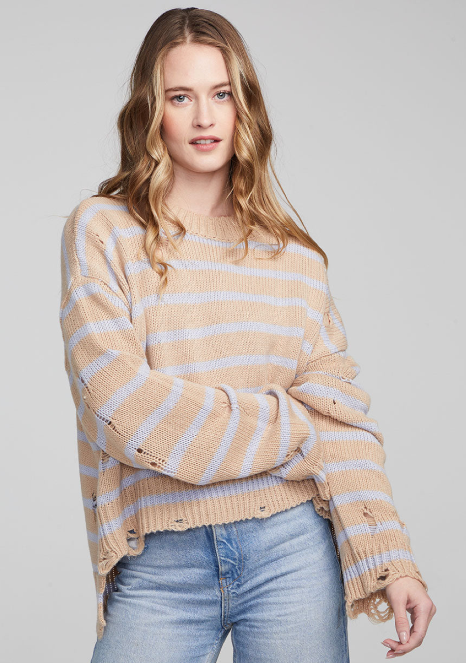 Chaser Jax Fairfax striped sweater