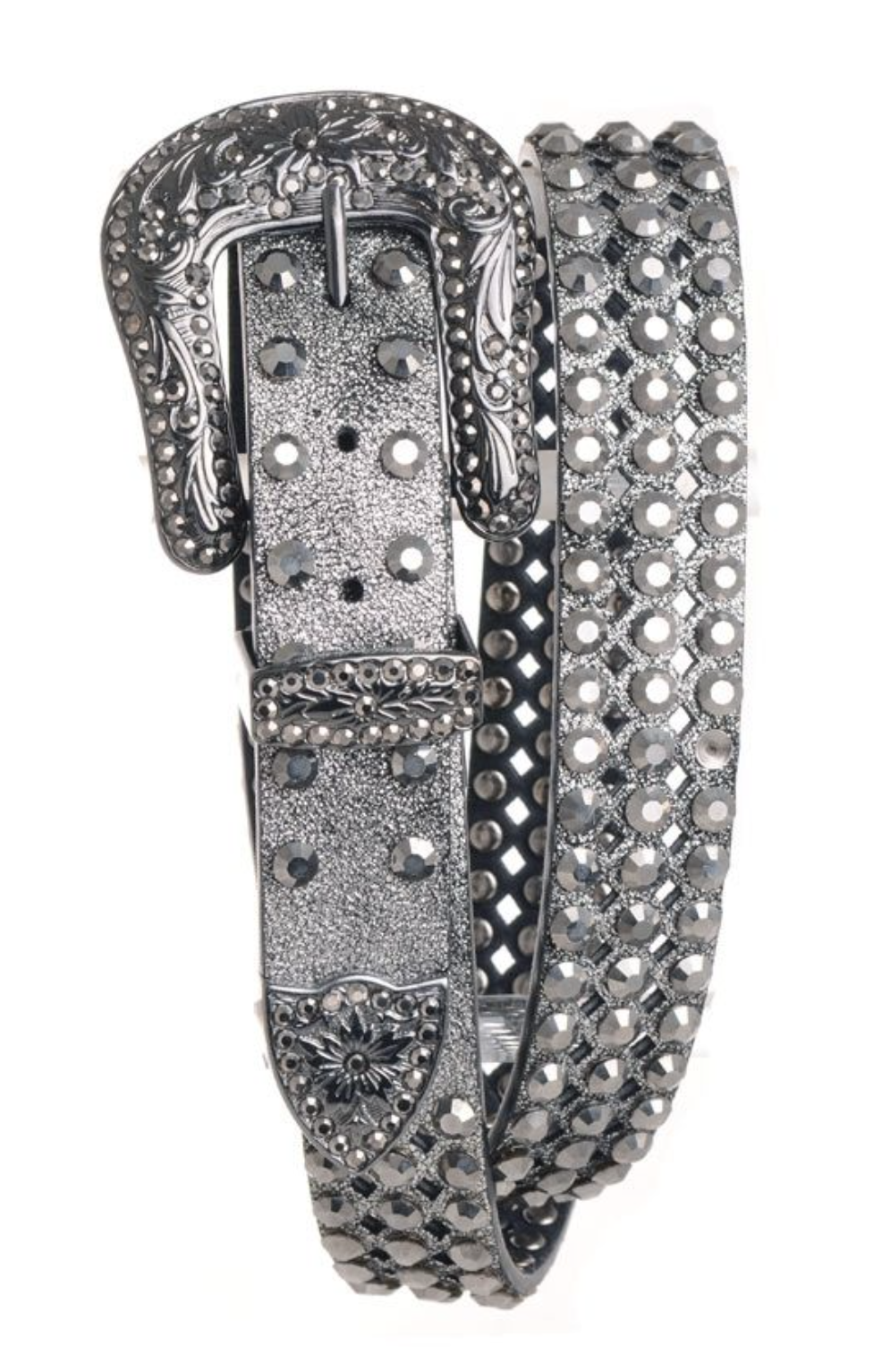 LASER CUT GLITZ BELT