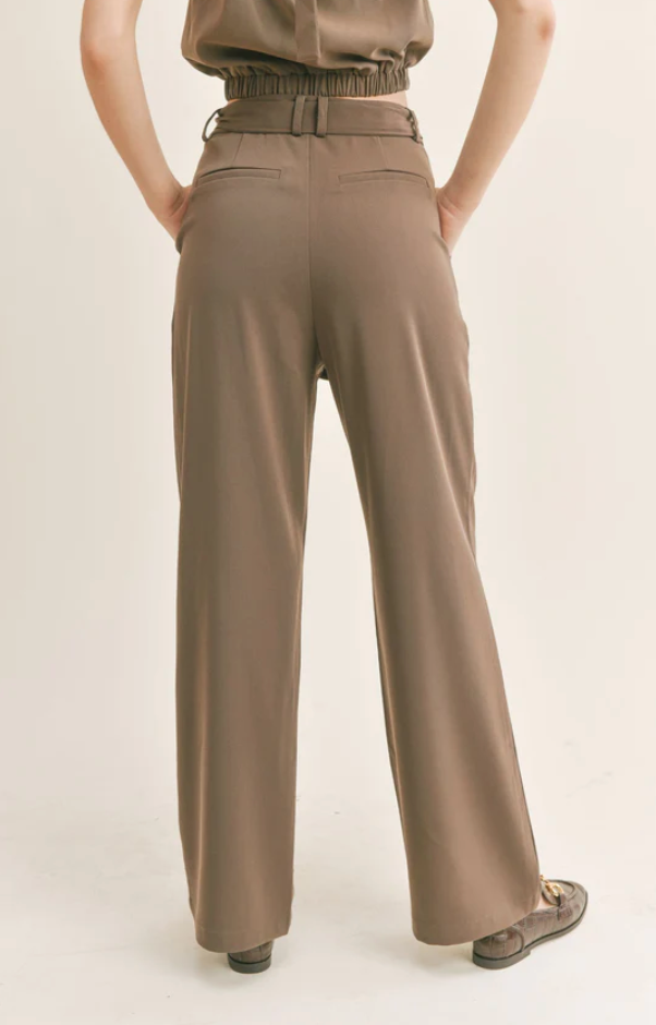Belted Trousers