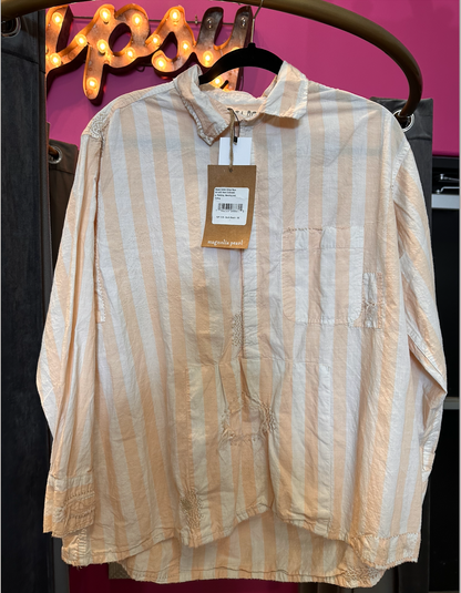 Magnolia Pearl Stripe Raya Shirt  1119