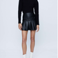 Daria Vegan Leather Skirt