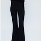 Black Flare leg Dress Pants