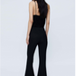 Black Flare leg Dress Pants