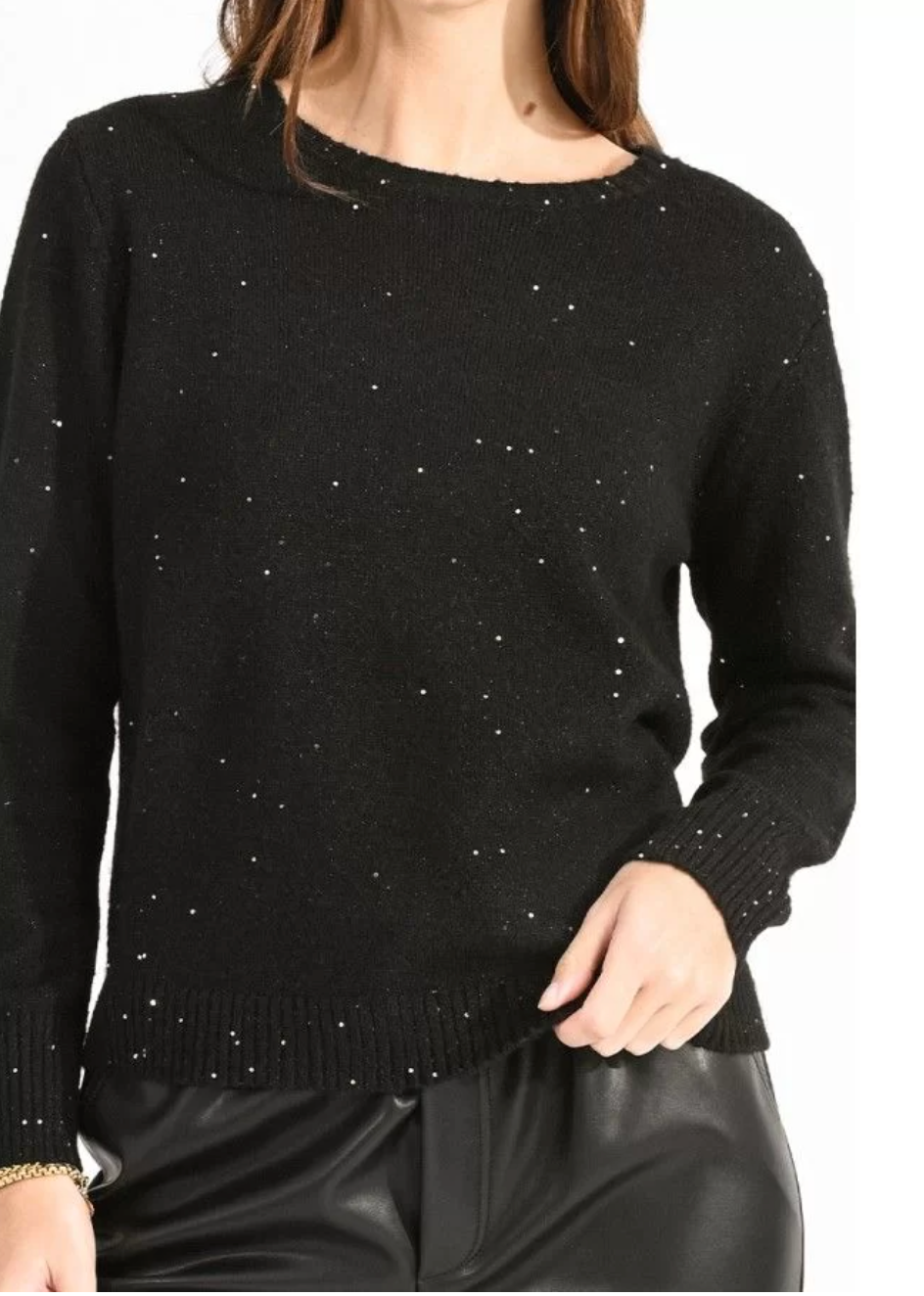 Silvery Black Sweater