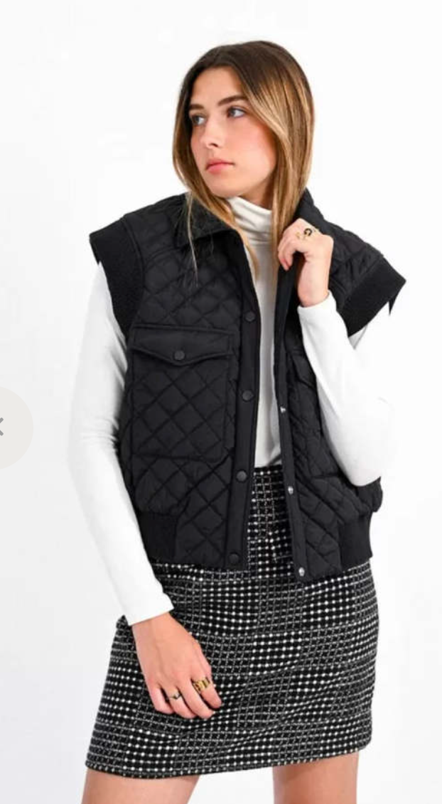 Molly Bracken Vests Nikko Blu Boutique