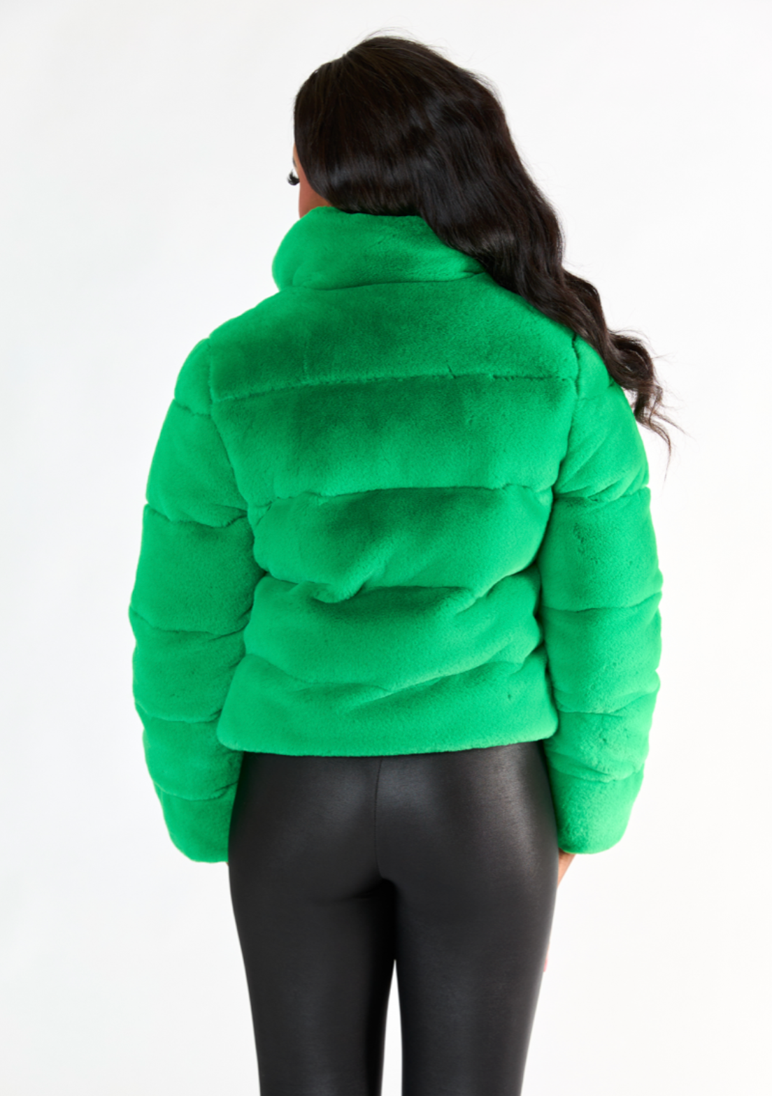 Green Faux Fur
