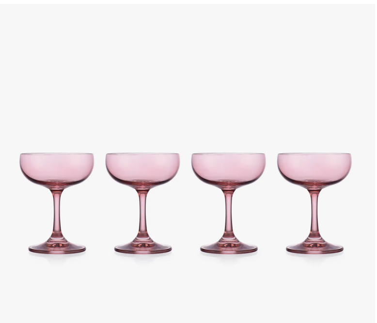 Veneto Blown Glass Coupes Collection