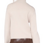 Beige Mock Neck