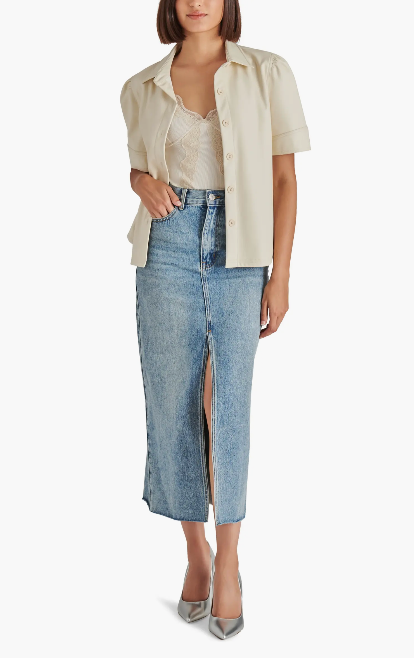 Steve Madden Avani Denim Skirt