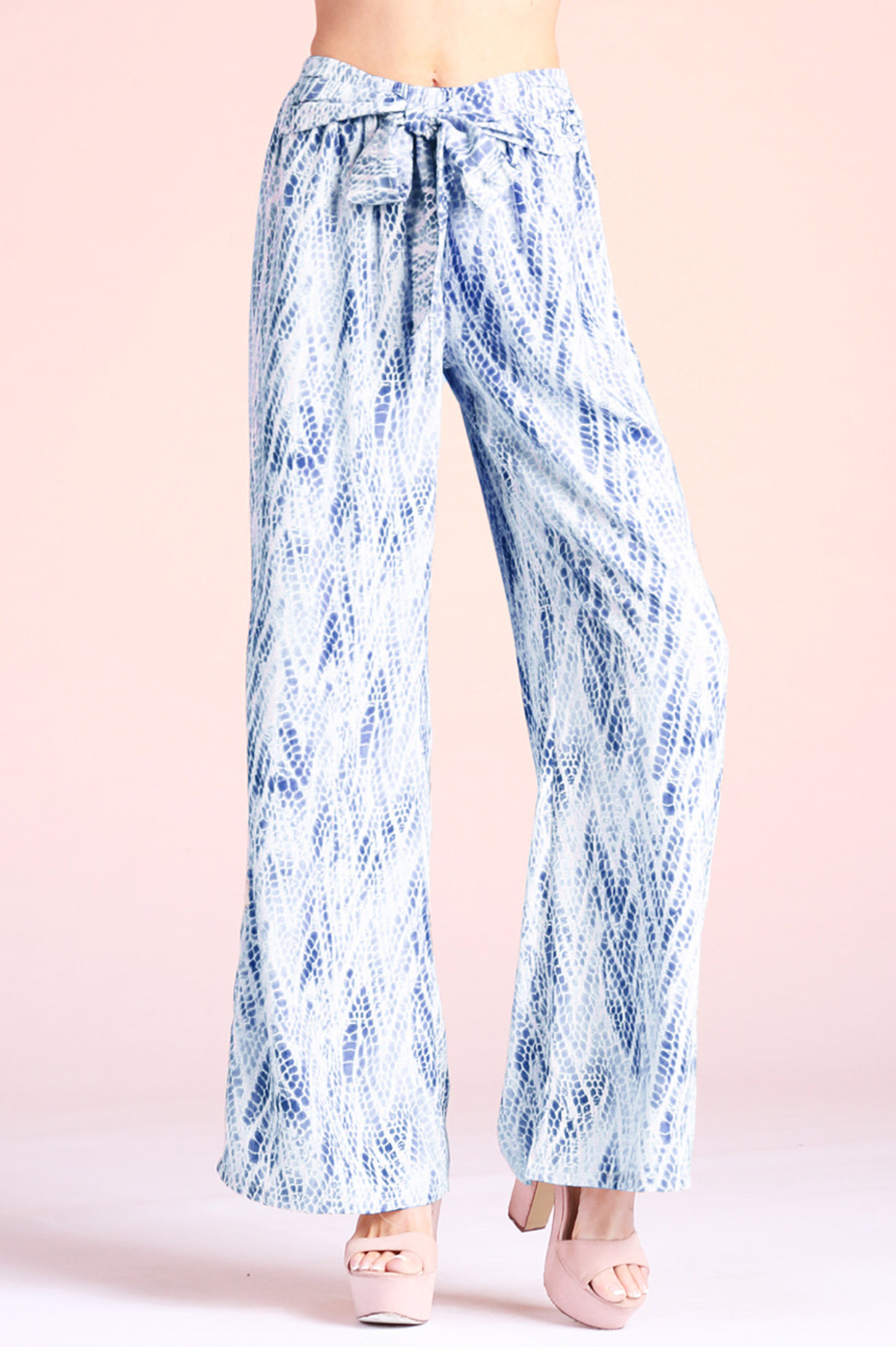 Dreamy Ocean Wide Leg Pants